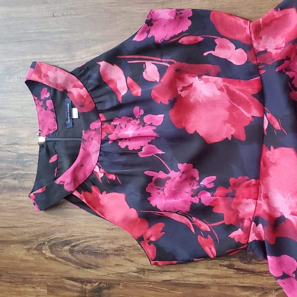 Tommy Hilfiger long floral dress